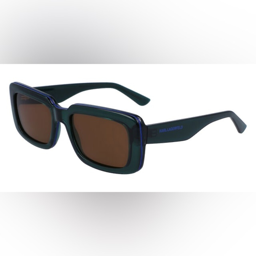 Karl Lagerfeld Dark Blue Sunglasses - New in Case